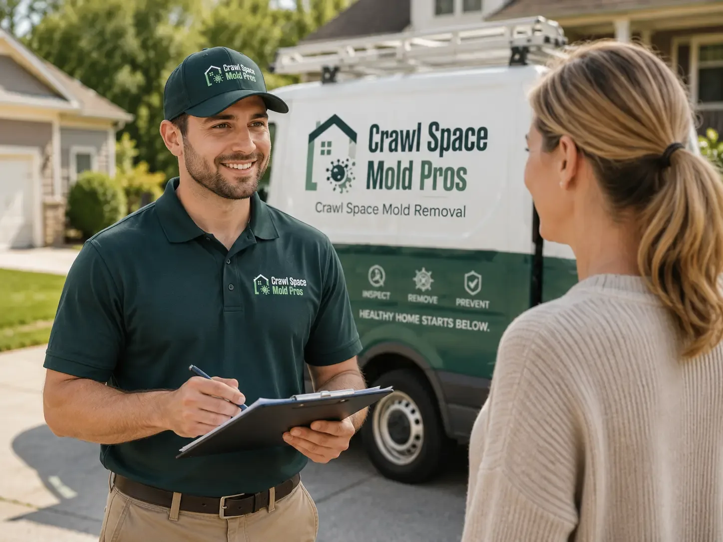 Crawl Space Mold Removal Larrabee, IA FAQs